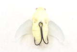 Used Megabass Beetle X Hover Craw 41.5mm 1/4oz #10 FF Glow Shirohitori