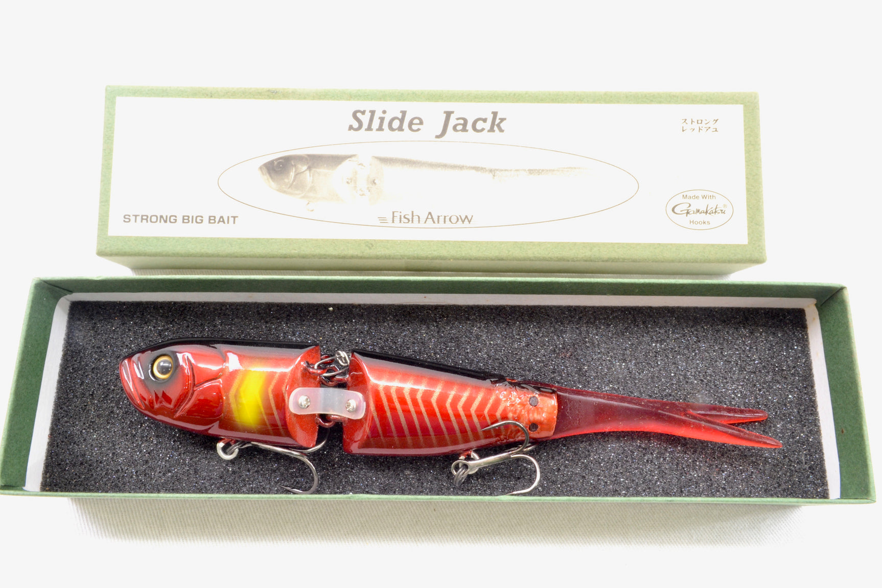 Used Fish Arrow Slider Jack #Strong Red Ayu