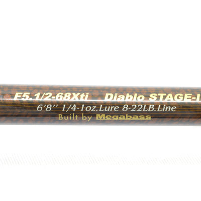 Used Megabass Destroyer Evoluzion F5.1/2-68Xti Diablo Stage II