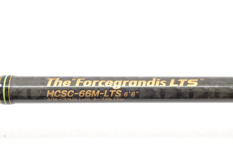 Used Evergreen Heracles Baitcasting HCSC-66M-LTS Forcegrandis LTS
