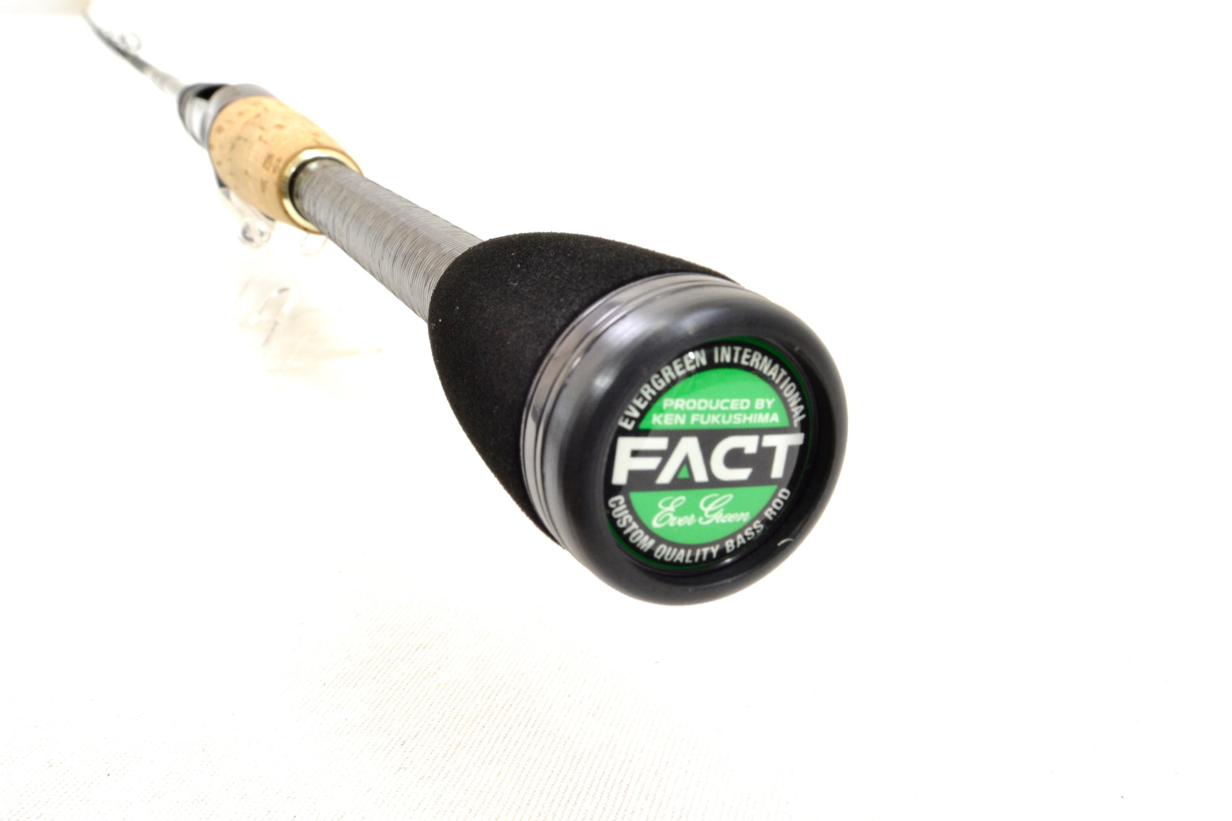 Used Evergreen Heracles Fact Solid Tip Baitcasting HFAC-66MST