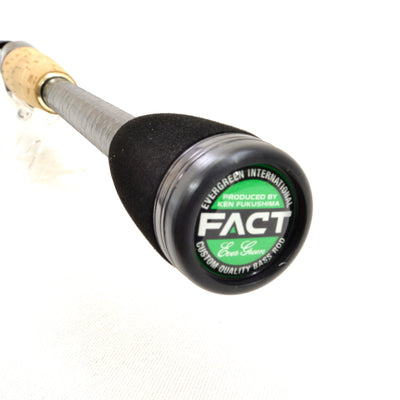 Used Evergreen Heracles Fact Solid Tip Baitcasting HFAC-66MST