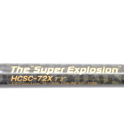 Used Evergreen Heracles Baitcasting HCSC-72X Super Explosion