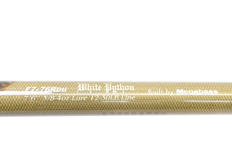 Used Megabass Orochi Huge Contact F7-76RDTi White Python