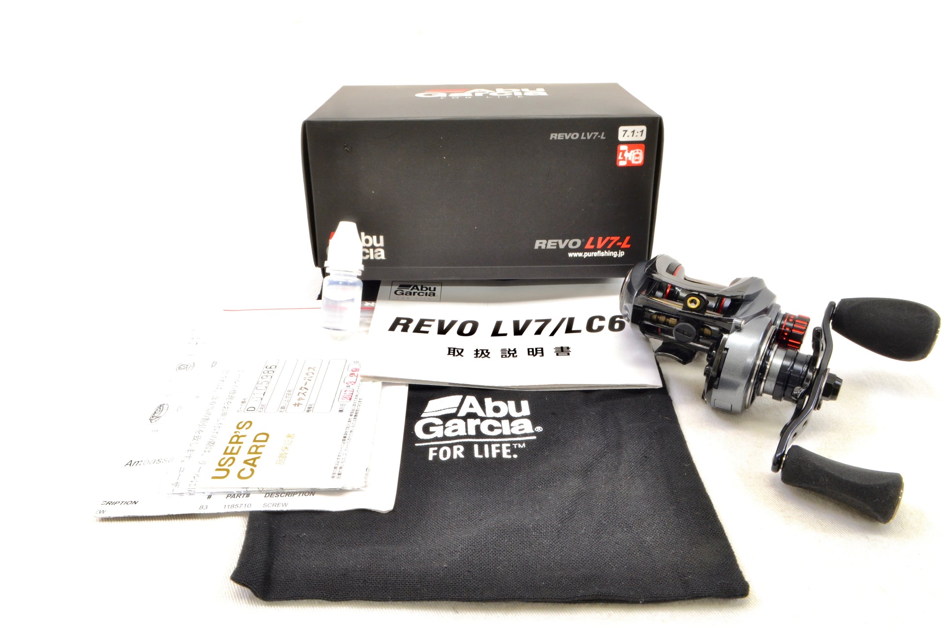 Used Abu Garcia Revo LV7-L Left – JDM TACKLE HEAVEN