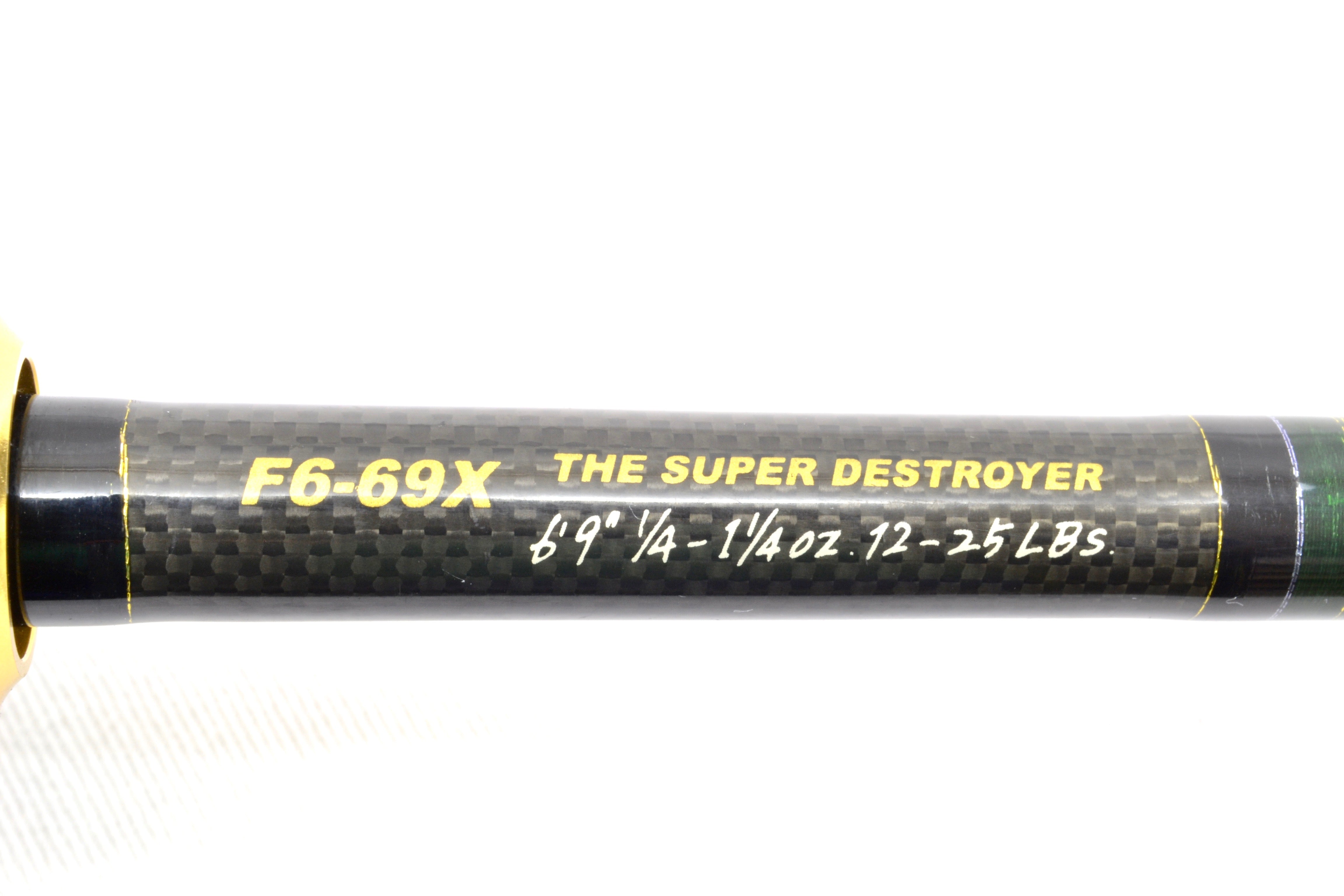 Used Megabass Destroyer F6-69X Super destroyer