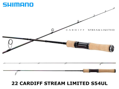 Pre-Order Shimano 22 Cardiff Stream Limited S54UL