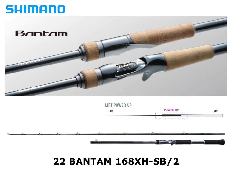 shimano bantam rod 2016 BANTAM151A A Baitcasting Reel playing performance that is the hallmark of the Bantam name Pre-Order Shimano 22 Bantam 168XH-SB/2