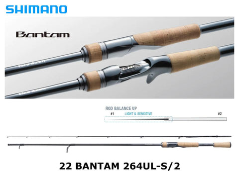 Shimano 22 Bantam 264UL-S/2