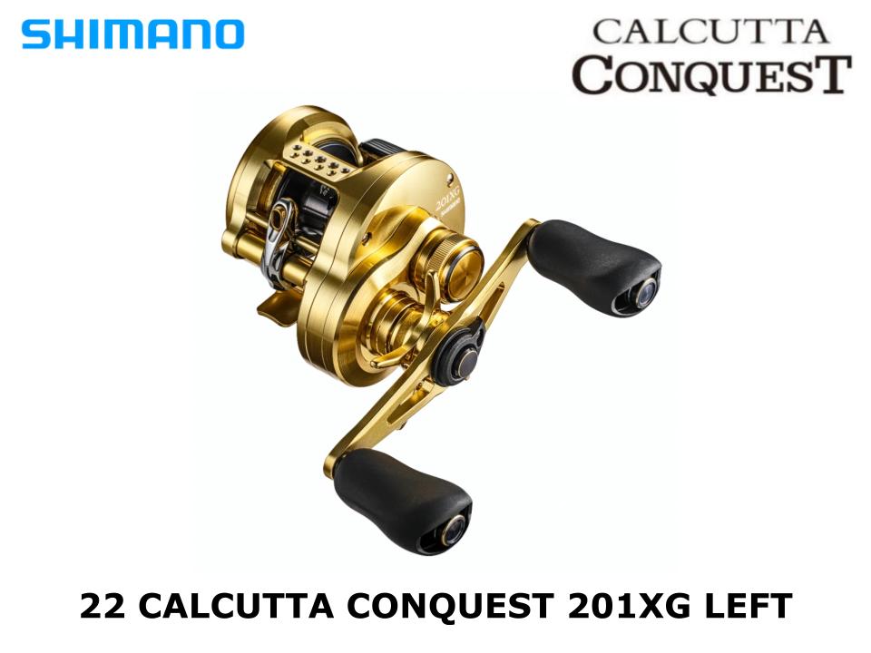 Pre-Order Shimano 22 Calcutta Conquest 201XG Left – JDM TACKLE HEAVEN