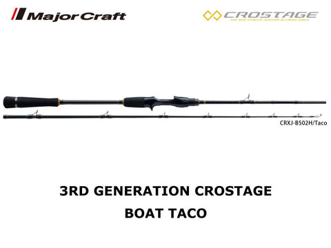 Pre-Order Major Craft 3rd Generation Crostage Boat Taco CRXJ-B502H/Taco
