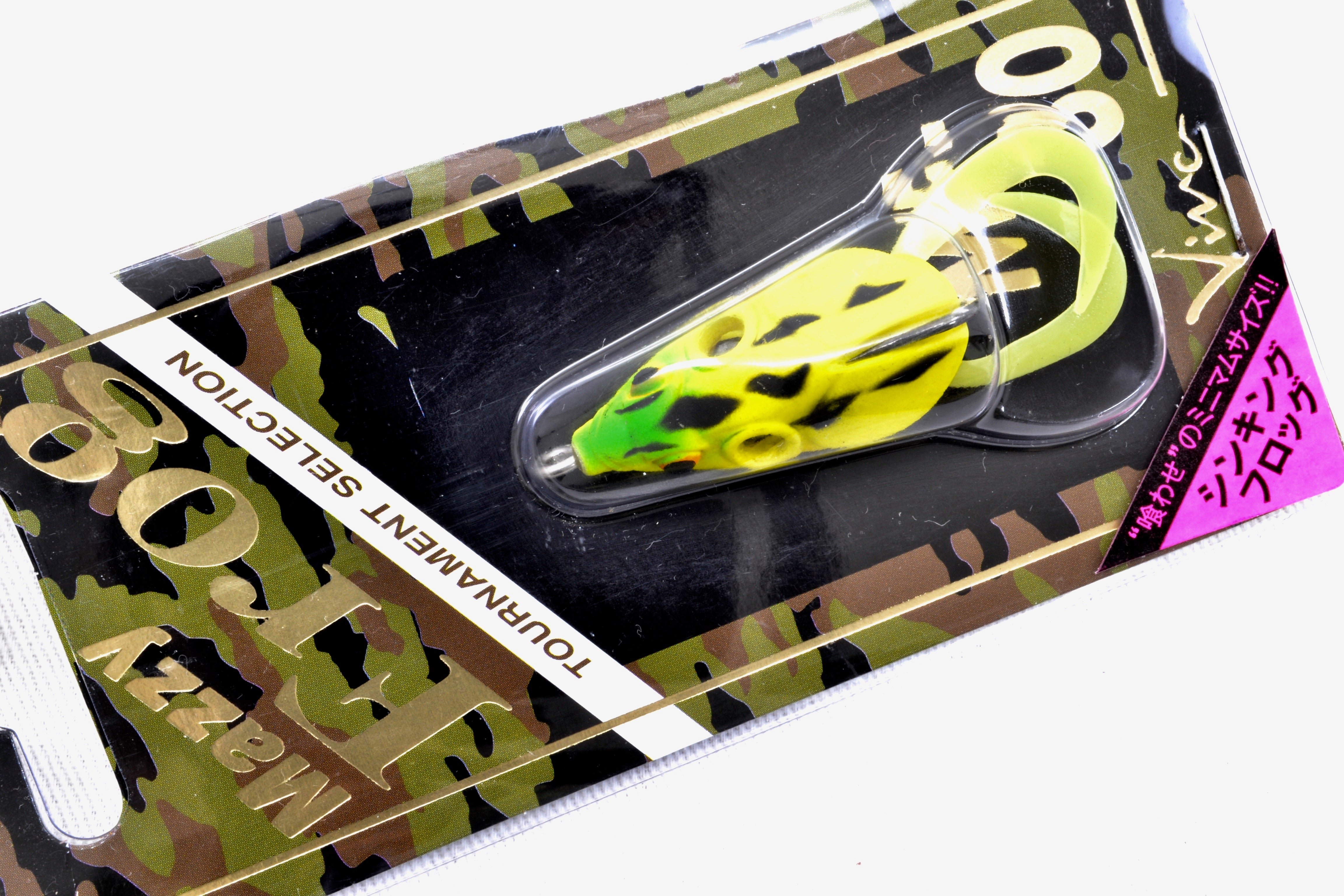 マッドルアー スミス30周年記念 Mad J.Frog & M.RAIGYO Viva Mazzy Frog MF30 Water In #13 Chart Frog 32mm 4g.5.5g – JDM