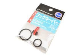 Fuji Lure Hook Keeper #EHKM-R Red 5-16mm blanks