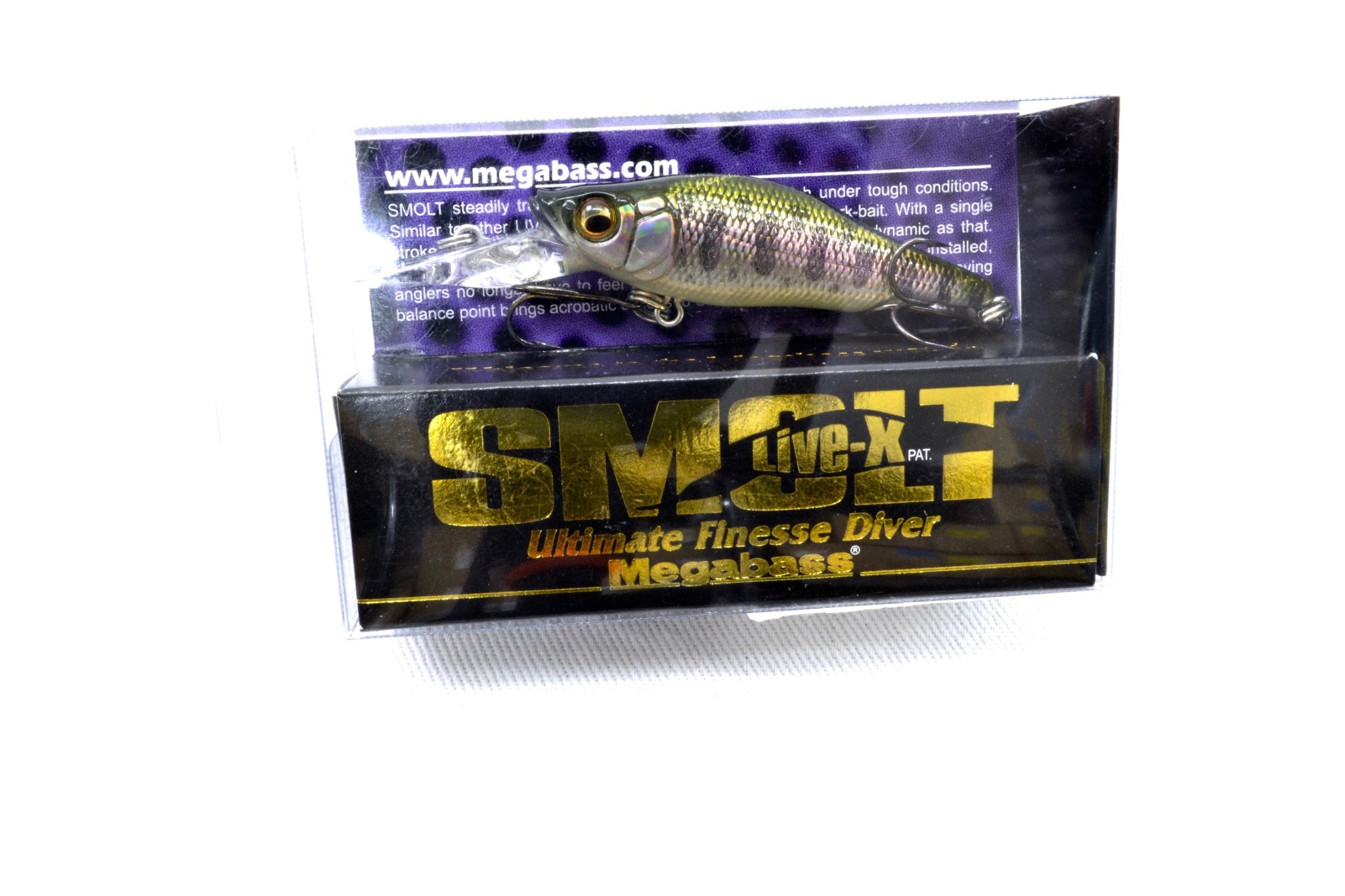Megabass Live-X Smolt #3 GG trout 48mm 1/8oz