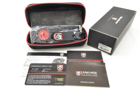 LUMI-NOX Dive Watch Megabass Edition Dive Watch 2010 LTD Rosso Corsa #02