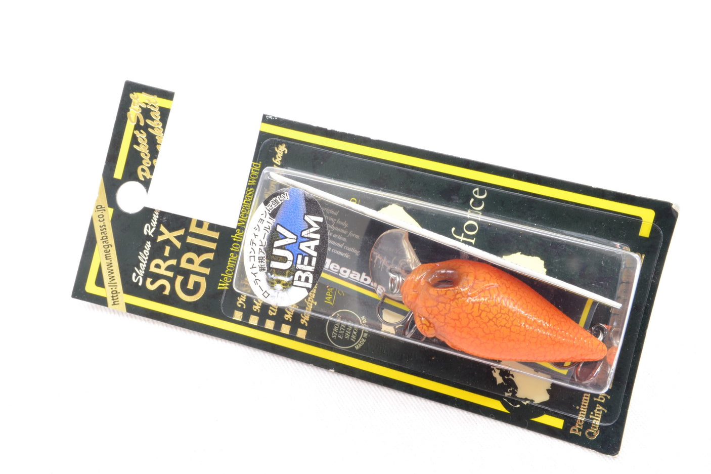 Megabass SR-X Griffon UV Beam #46 UV Impact Red 45mm 1/4oz