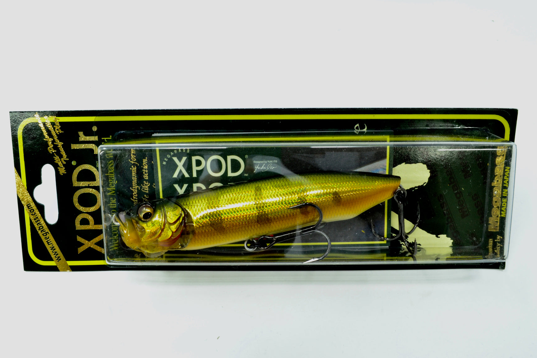 Megabass X Pod Jr #9 GG Peacock 90.5mm 1/2oz