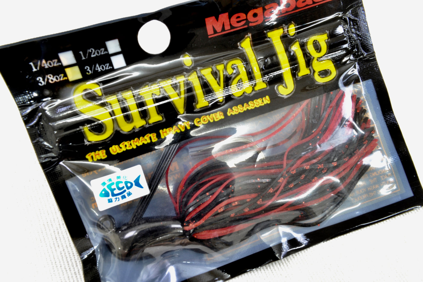 Megabass Survival Jig  3/8oz #02 Fire Claw