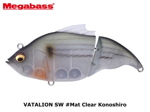 Megabass VATALION SW #Mat Clear Konoshiro