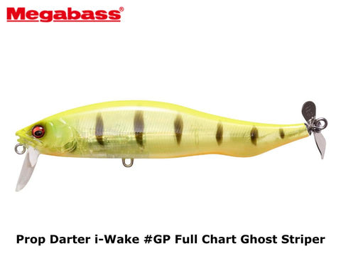 Megabass Prop Darter i-Wake #GP Full Chart Ghost Striper
