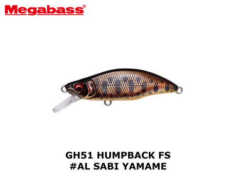 Megabass GH51 Humpback FS #AL Sabi Yamame