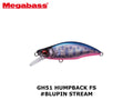Megabass GH51 Humpback FS #Blupin Stream