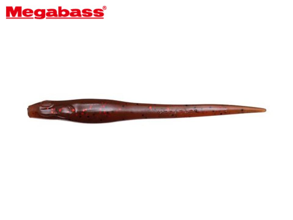 Megabass HAZEDONG 4inch #Ebimiso Red Flakes