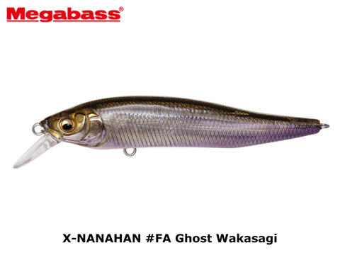 Megabass X NANAHAN #FA Ghost Wakasagi