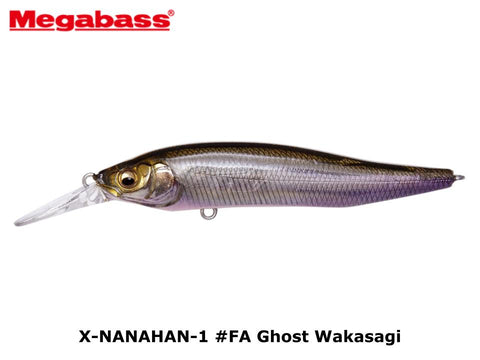 Megabass X NANAHAN + 1 #FA Ghost Wakasagi
