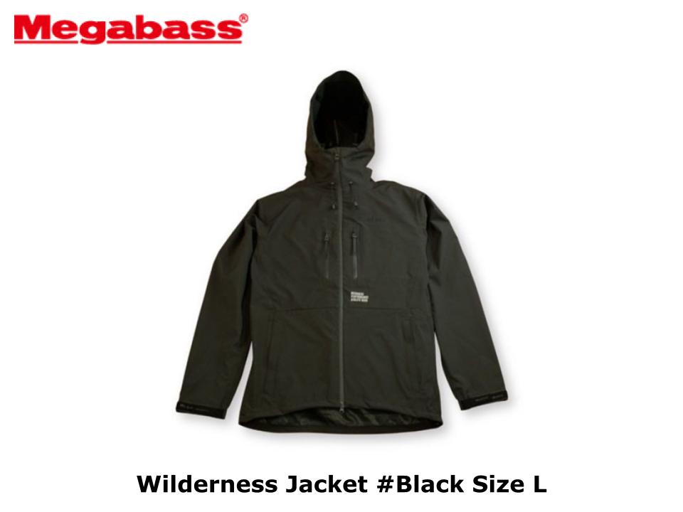 Megabass Wilderness Jacket Black Size L – JDM TACKLE HEAVEN
