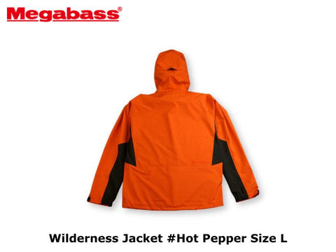 Megabass Wilderness Jacket #Hot Pepper Size L