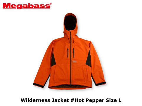 Megabass Wilderness Jacket #Hot Pepper Size L