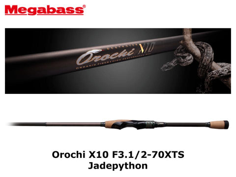 Megabass Orochi X10 F3.1/2-70XTS Jadepython
