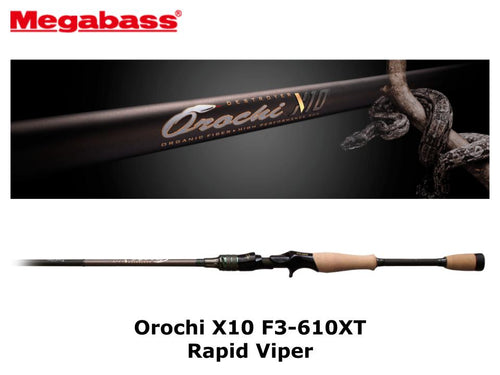 Megabass Orochi X10 F3-610XT Rapid Viper