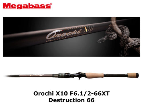 Megabass Orochi X10 F6.1/2-66XT Destruction 66