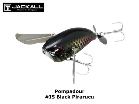 Jackall Pompadour #IS Black Pirarucu
