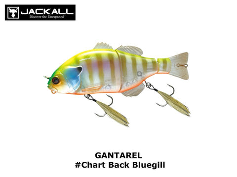 Jackall GANTAREL #Chart Back Bluegill