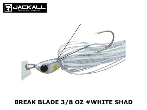 Jackall Break Blade 3/8 oz #White Shad