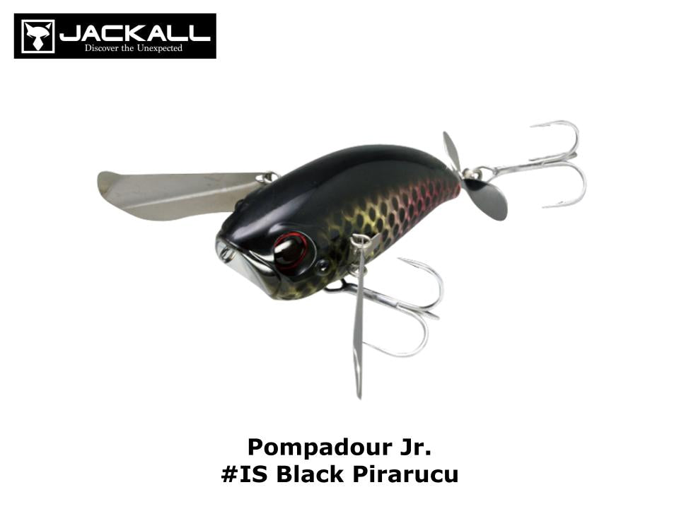 Jackall Pompadour Jr. #IS Black Pirarucu