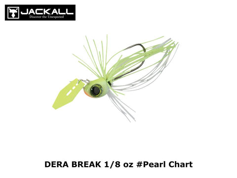 Jackall Dera Break 1/8oz #Pearl Chart