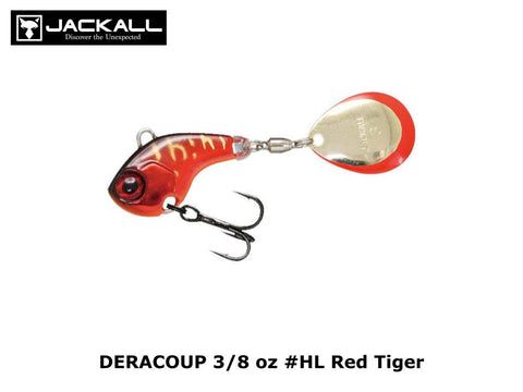 Jackall DERACOUP 3/8oz #HL Red Tiger