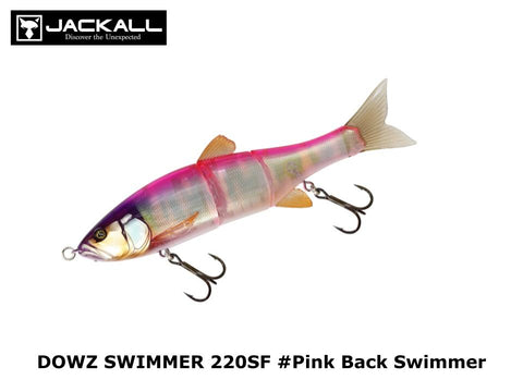 Jackall Dowz Swimmer 220SF #Pink Back Swimmer
