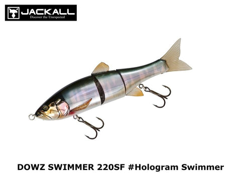 Jackall Dowz Swimmer 220SF #Hologram Swimmer