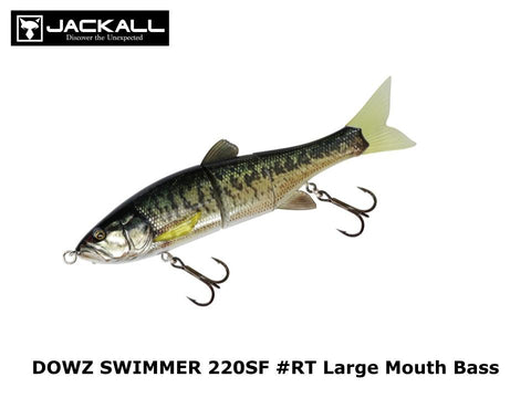 Jackall Dowz Swimmer 220SF #RT Large Mouth Bass