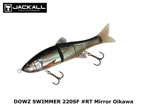 Jackall Dowz Swimmer 220SF #RT Mirror Oikawa
