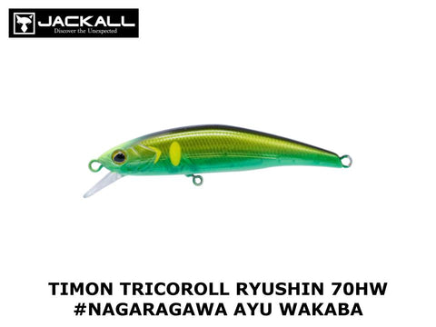 Jackall Timon Tricoroll Ryushin 70HW #Nagaragawa Ayu Wakaba
