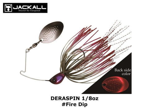 Jackall DERASPIN 1/8oz #Fire Dip