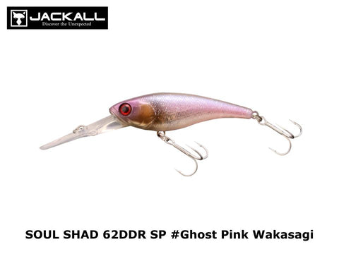 Jackall Soul Shad 62DDR SP #Ghost Pink Wakasagi