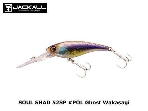 Jackall Soul Shad 52SP #POL Ghost Wakasagi