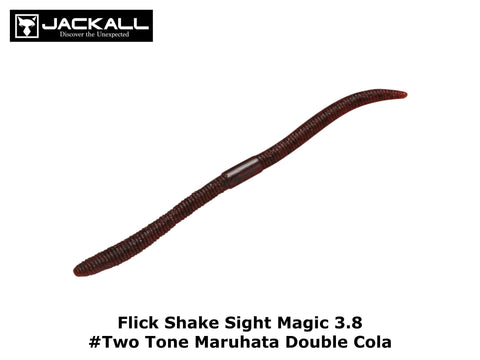 Jackall Flick Shake Sight Magic 3.8 #Two Tone Maruhata Double Cola